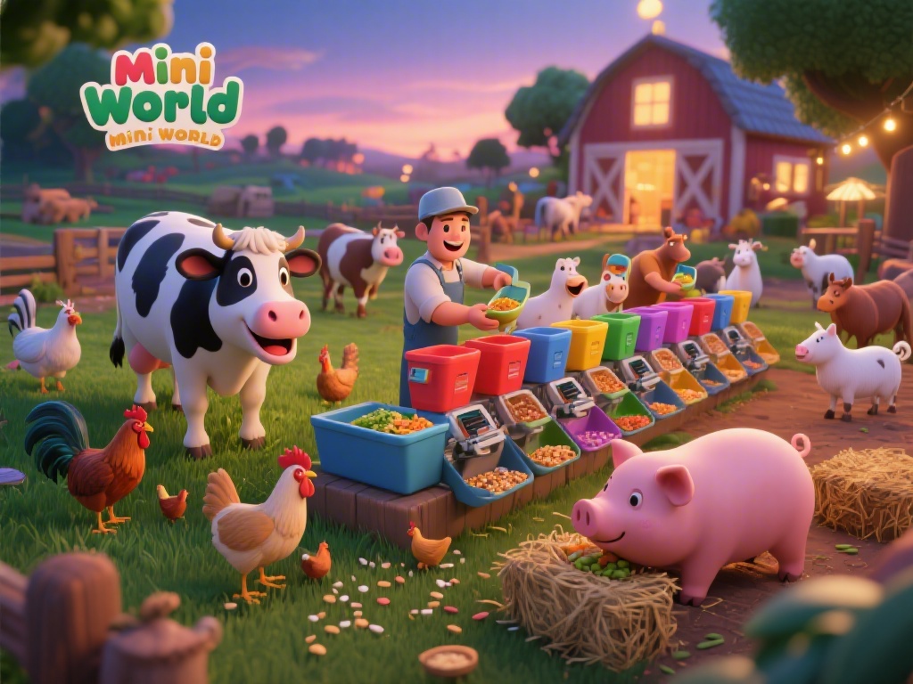 7 Essential Tips on How to Feed Animals in Mini World
