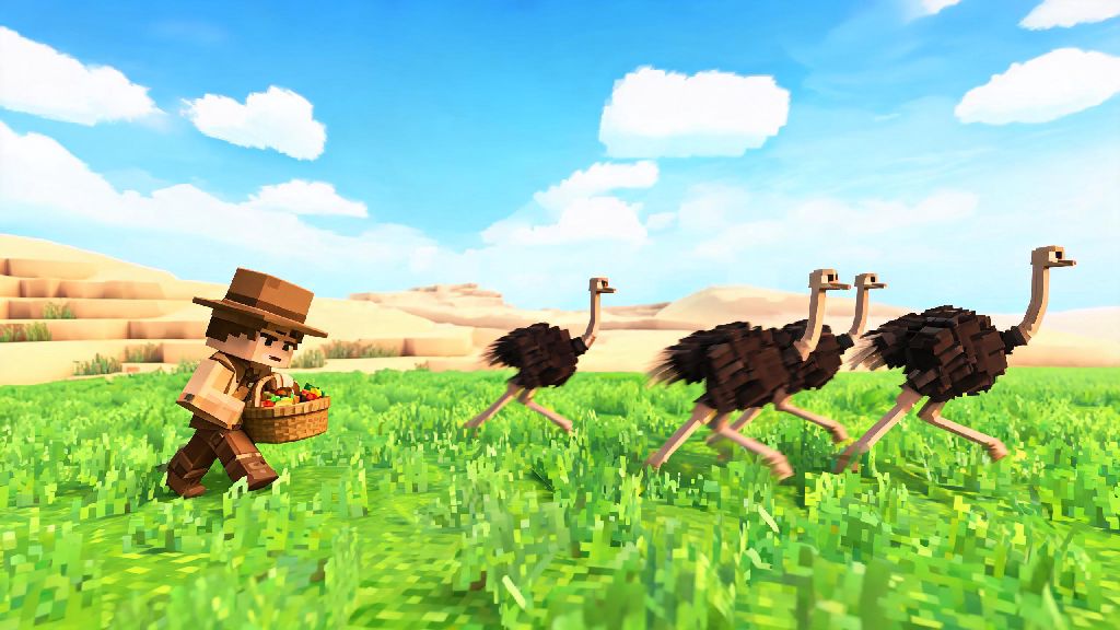 2026 Easy Guide: How to Tame Ostrich in Mini World (Step-by-Step)