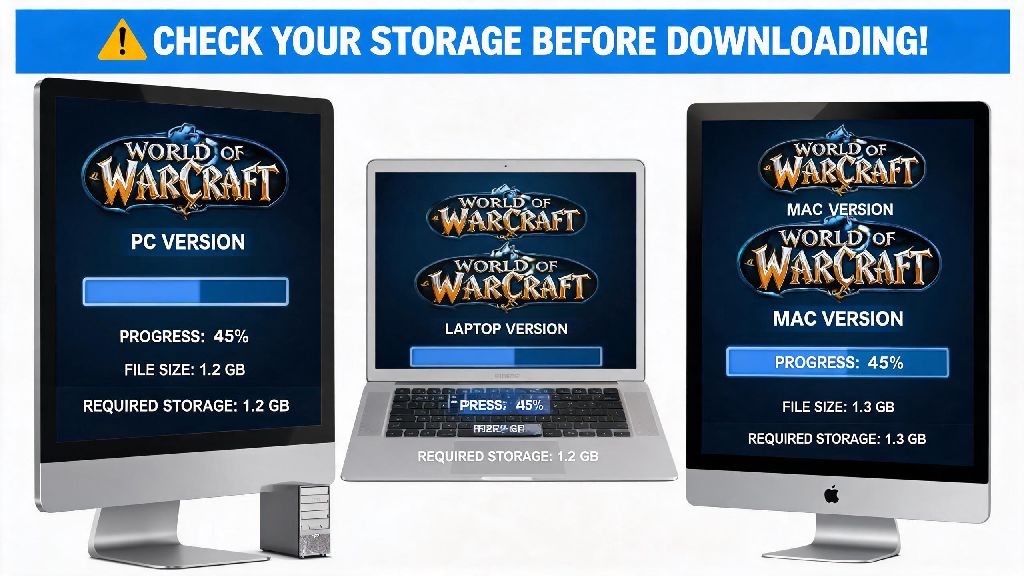 What Size Are World of Warcraft Mini Game: Full Guide for All Platforms